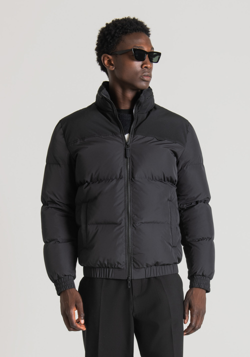 REGULAR FIT JACKET IN TECHNICAL FABRIC WITH ECO-SUSTAINABLE PADDING - Sale | Antony Morato Online Shop