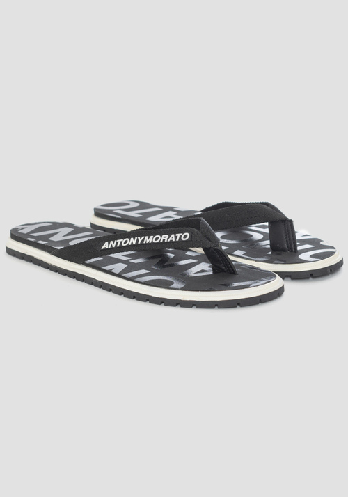 “RIO” FLIP-FLOPS IN WEBBING - Shoes | Antony Morato Online Shop
