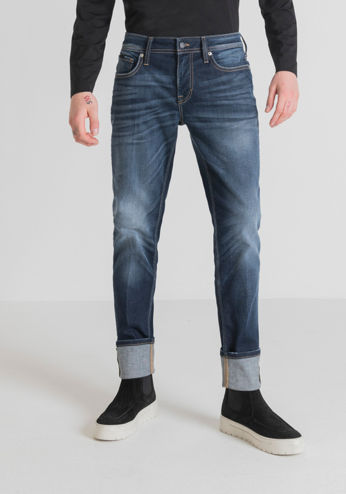JEAN SUPER SKINNY « PAUL » EN DENIM DÉLAVAGE MOYEN - Jeans | Antony Morato Online Shop