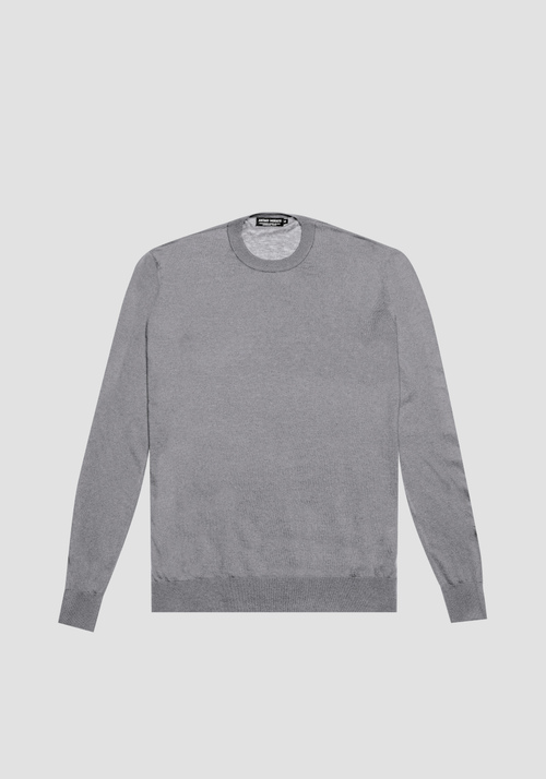 REGULAR FIT SWEATER IN SOFT WOOL BLEND FABRIC - Main Collection FW23 Men's Clothing | Antony Morato Online Shop