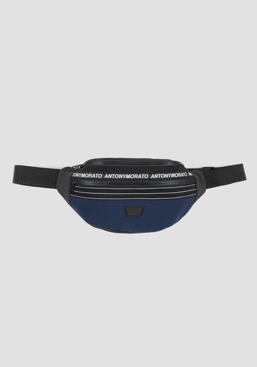 MESSENGER DE POPELINA Y TEJIDO ENGOMADO - Accesorios | Antony Morato Online Shop