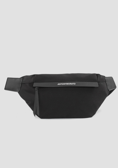 BELT BAG IN POPLIN AND RUBBERISED FABRIC - Men's Handbags | Antony Morato Online Shop