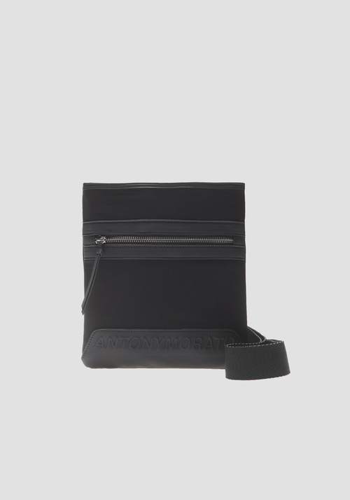 MESSENGER BAG IN POPLIN AND RUBBERISED FABRIC - New Arrivals FW22 | Antony Morato Online Shop