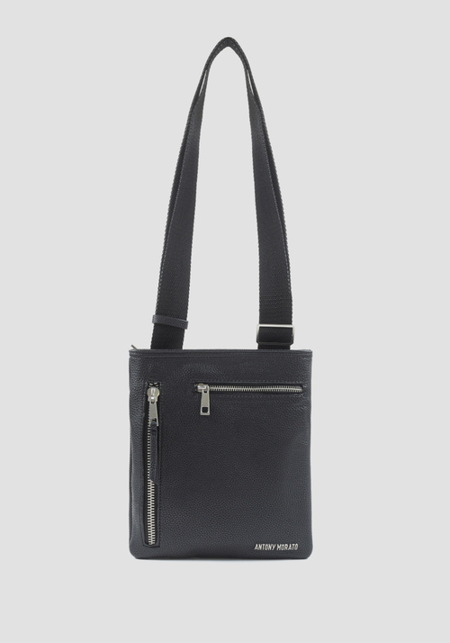 MESSENGER BAG IN FLAT-GRAIN FAUX LEATHER - Handbags | Antony Morato Online Shop