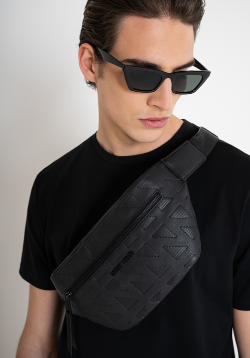 BELTBAG IN TUMBLED FAUX LEATHER PRINTED - Men's Accessories | Antony Morato Online Shop