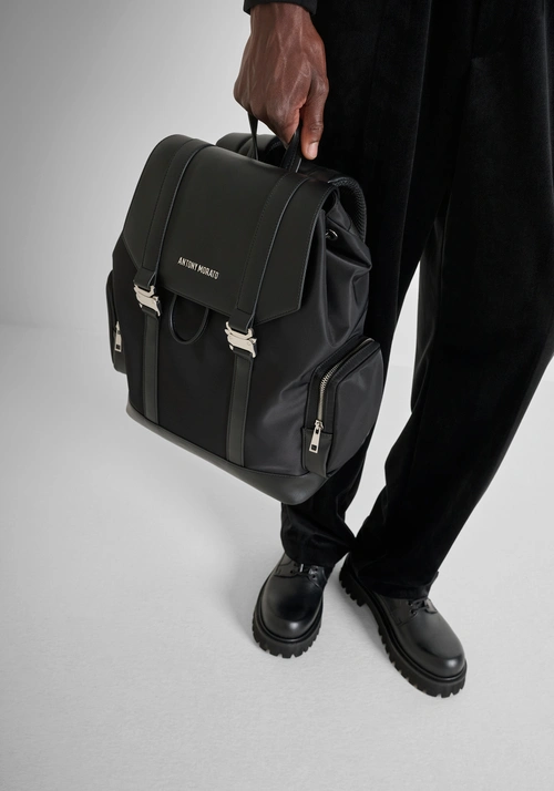 RUCKSACK AUS NYLON UND KUNSTLEDER MIT SEITENTASCHEN - Accessoires | Antony Morato Online Shop