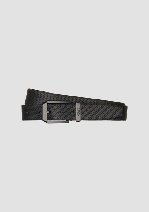 CEINTURE EN CUIR VÉRITABLE TRAVAILLÉ - Ceintures | Antony Morato Online Shop