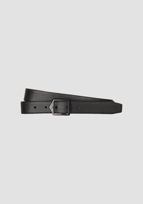 CEINTURE EN CUIR VÉRITABLE AVEC BOUCLE POINTUE - Ceintures | Antony Morato Online Shop