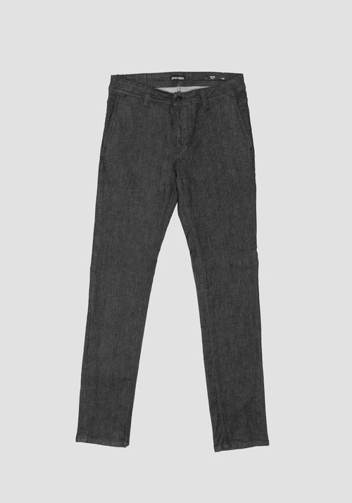 "MASON" SKINNY FIT JEANS IN CYBER BLACK DENIM - mason | Antony Morato Online Shop