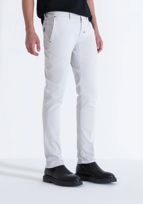 "MASON" SKINNY FIT JEANS IN LIGHT COLOURED DENIM - Archive Sale | Antony Morato Online Shop