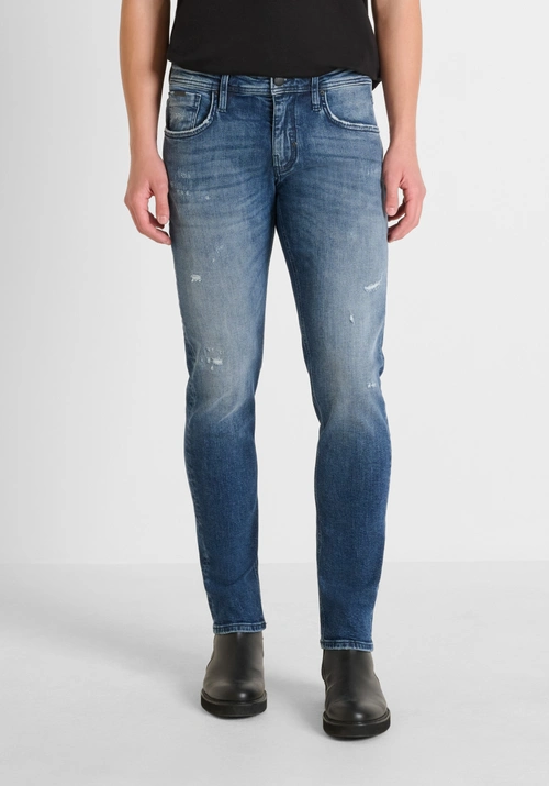 VAQUEROS COMFORT TAPERED FIT «KURT» EN DENIM EFECTO DEGRADADO - Vaqueros | Antony Morato Online Shop