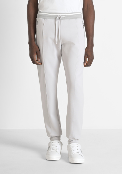PANTALON SLIM FIT EN COTON AVEC LOGO IMPRIMÉ - Pantalons | Antony Morato Online Shop