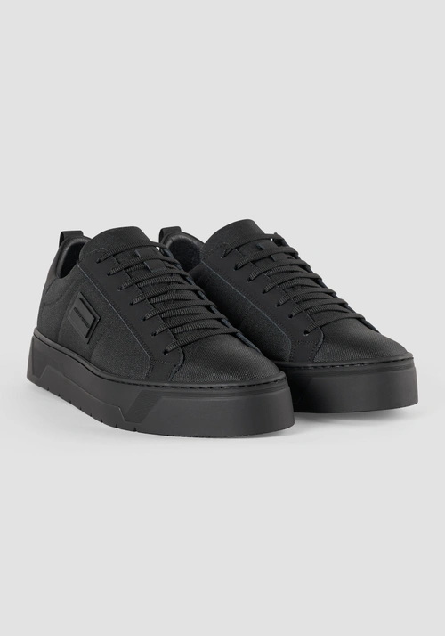 SNEAKER «METAL BOLD» EN TEJIDO Y NOBUCK RECICLADO - Zapatillas | Antony Morato Online Shop
