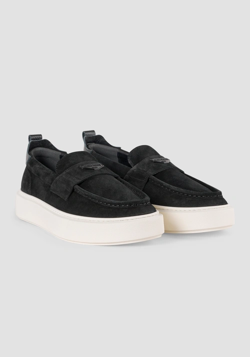 MOCASÍN METAL «ROWAN» EN ANTE - Zapatos | Antony Morato Online Shop