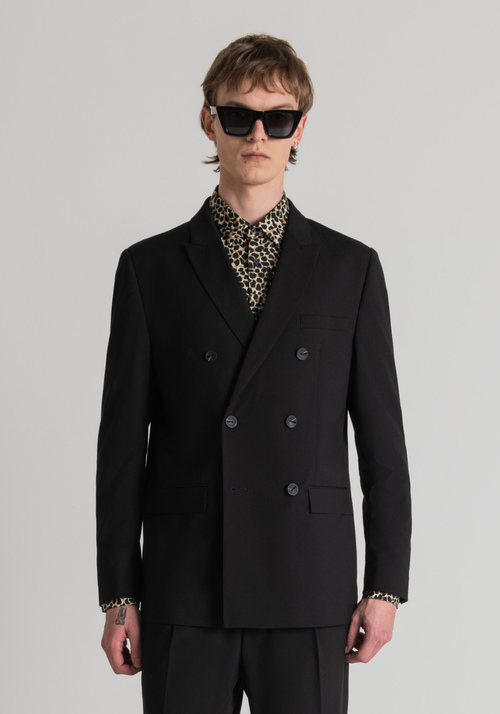 "ROGER" REGULAR FIT DOUBLE-BREASTED JACKET - Sale | Antony Morato Online Shop