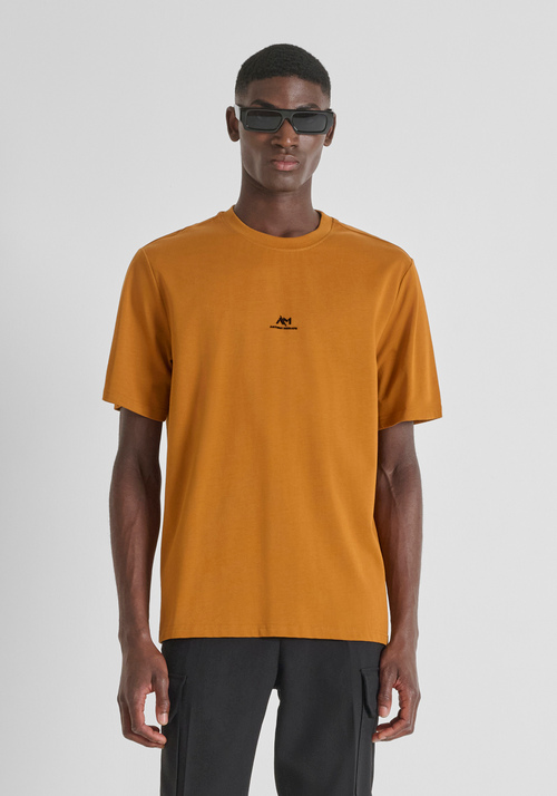 T-SHIRT RELAXED IN JERSEY DI COTONE CON LOGO - T-shirts & Polo Uomo | Antony Morato Online Shop