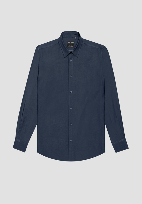 "NAPOLI" REGULAR FIT SHIRT IN SOFT HAND VISCOSE BLEND FABRIC - Camisas | Antony Morato Online Shop