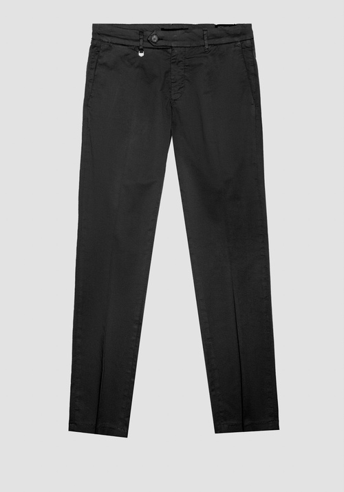 "BRYAN" SKINNY FIT TROUSERS IN GABARDINE STRETCH - Pantalones | Antony Morato Online Shop