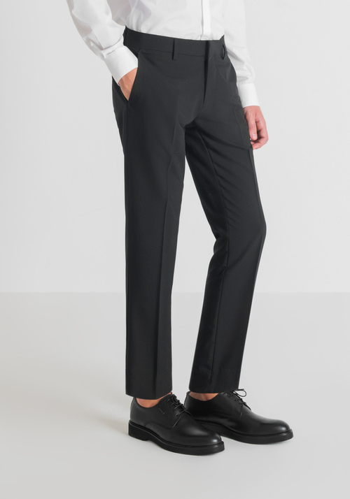 "BONNIE" SLIM-FIT TROUSERS IN STRETCH FABRIC | Antony Morato Online Shop