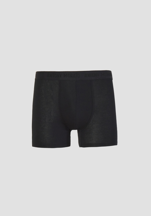 NATURAL FIBRE BOXERS WITH ELASTIC WAISTBAND - Men's Underwear | Antony Morato Online Shop