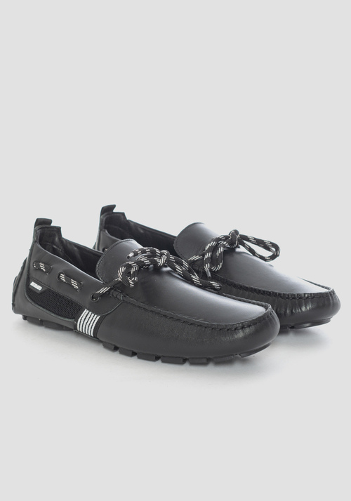 “STEAN” MOCCASIN IN LEATHER - Shoes | Antony Morato Online Shop