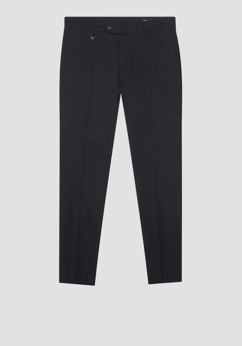 PANTALON SKINNY FIT « BRYAN » EN TISSU ARMURÉ ÉLASTIQUE - Pantalons | Antony Morato Online Shop