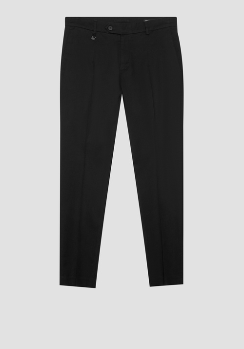 "BRYAN" SKINNY FIT TROUSERS IN ELASTIC REINFORCED FABRIC - Trousers | Antony Morato Online Shop