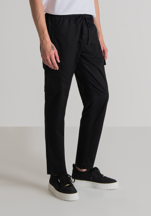 CARROT-FIT CARGO TROUSERS IN COTTON TWILL | Antony Morato Online Shop