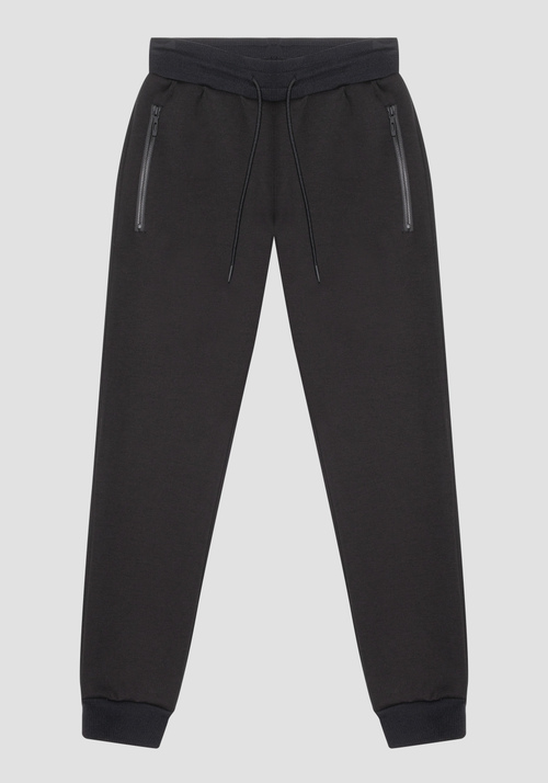 SLIM-FIT SWEATPANTS IN VISCOSE-BLEND STRETCH SCUBA - Men's Trousers | Antony Morato Online Shop
