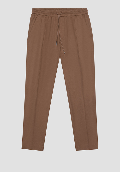 PANTALONI NEIL REGULAR FIT IN TWILL ELASTICO MISTO VISCOSA - Pantaloni Uomo | Antony Morato Online Shop