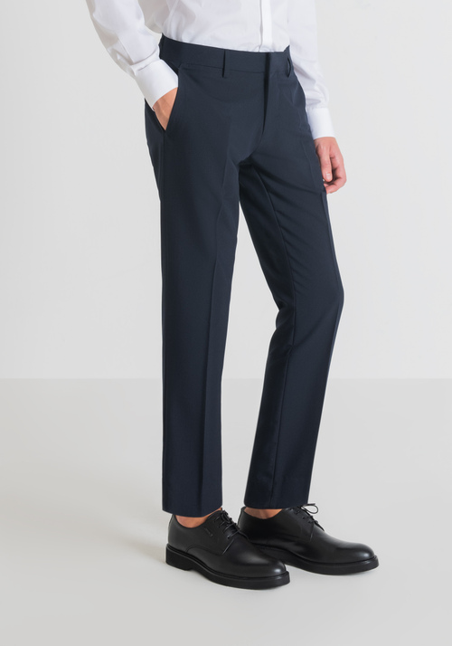 SLIM FIT 'BONNIE' STRETCH TROUSERS - Men's Trousers | Antony Morato Online Shop