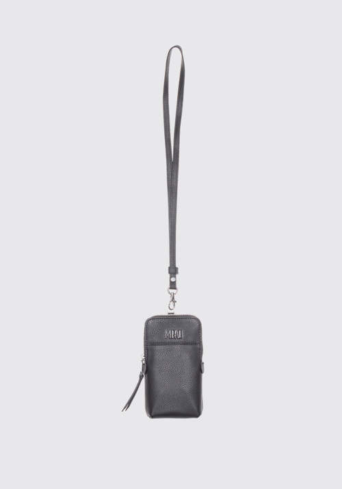 FAUX LEATHER MOBILE PHONE HOLDER WITH TUMBLED EFFECT - Accessories | Antony Morato Online Shop