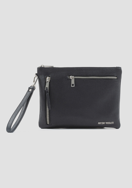 POUCH IN FLAT-GRAIN FAUX LEATHER - Handbags | Antony Morato Online Shop