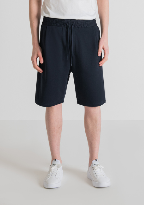 REGULAR-FIT SHORTS IN A SOFT COTTON BLEND - Trousers | Antony Morato Online Shop