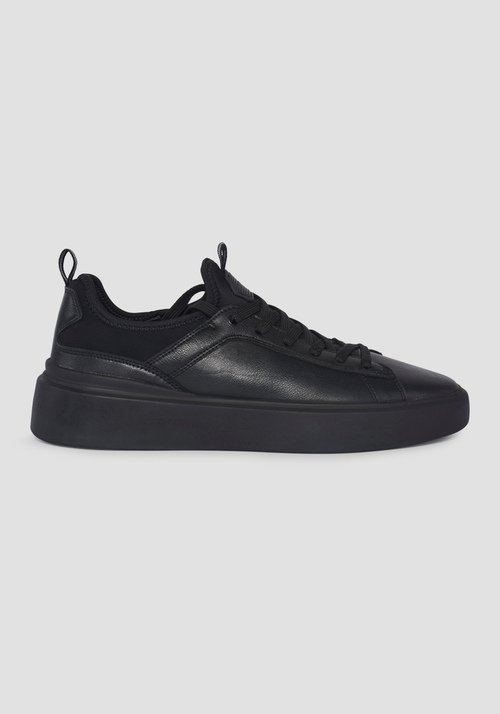 "BARNET" SNEAKER IN FAUX LEATHER AND TECHNICAL FABRIC - Men's Shoes | Antony Morato Online Shop