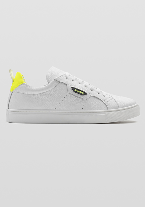 LOW-TOP SNEAKER IN SUPPLE TUMBLED LEATHER - Sneakers | Antony Morato Online Shop