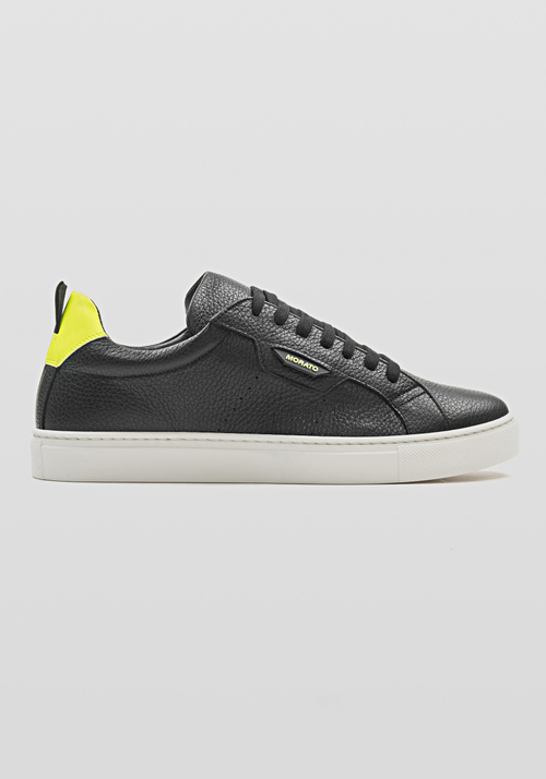 LOW-TOP SNEAKER IN SUPPLE TUMBLED LEATHER | Antony Morato Online Shop