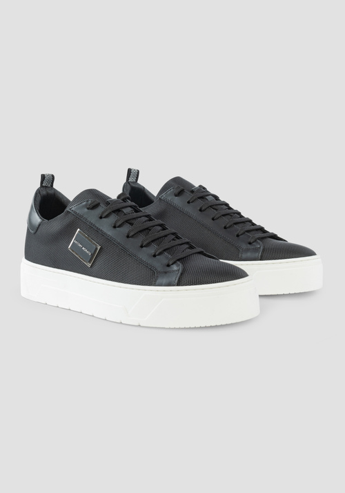 SNEAKER BASSA “NEW METAL BOLD” CON DETTAGLI IN PELLE - Scarpe Uomo | Antony Morato Online Shop