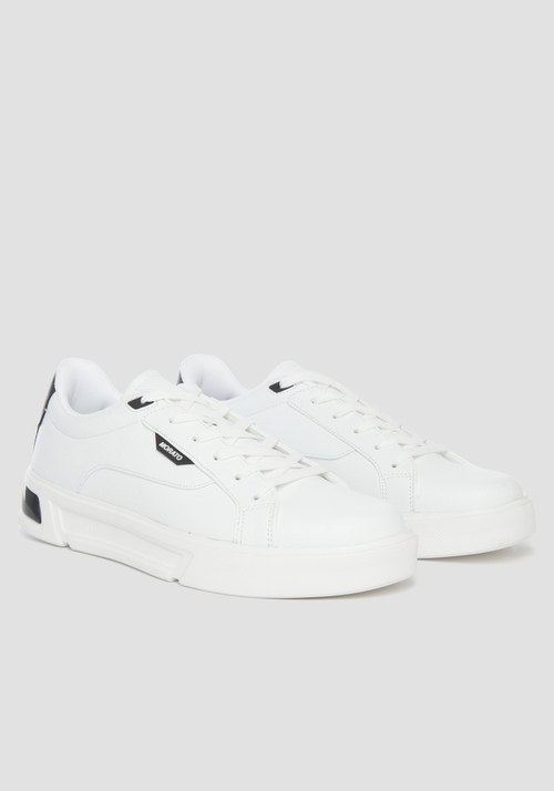 "STAGE" SNEAKERS IN FAUX LEATHER - Men's Shoes | Antony Morato Online Shop