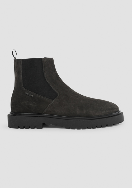 "AVEDON" SUEDE CHELSEA BOOTS - Men's Formal Shoes | Antony Morato Online Shop