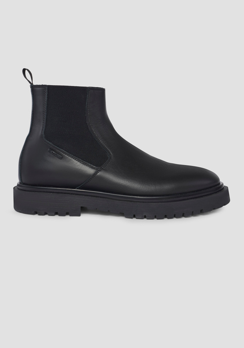 "AVEDON" LEATHER CHELSEA BOOTS - Men's Formal Shoes | Antony Morato Online Shop