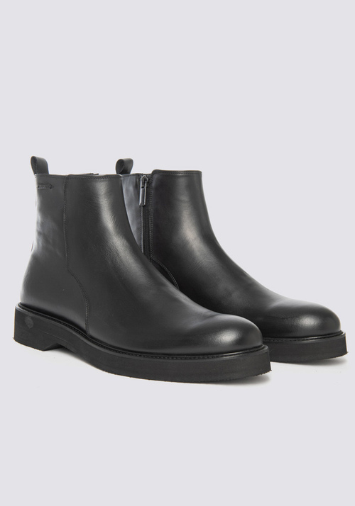 "HADLEY" CHELSEA BOOTS IN LEATHER - Men's Formal Shoes | Antony Morato Online Shop