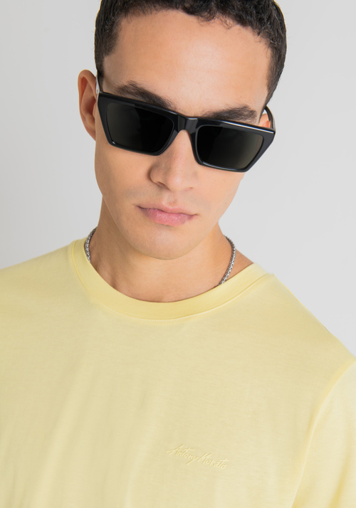 REGULAR-FIT T-SHIRT IN SOFT COTTON JERSEY WITH PRINT - Men's Clothing | Antony Morato Online Shop