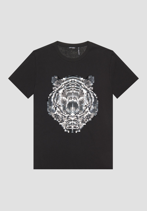T-SHIRT SLIM FIT CON STAMPA	TIGRE - T-shirts & Polo | Antony Morato Online Shop