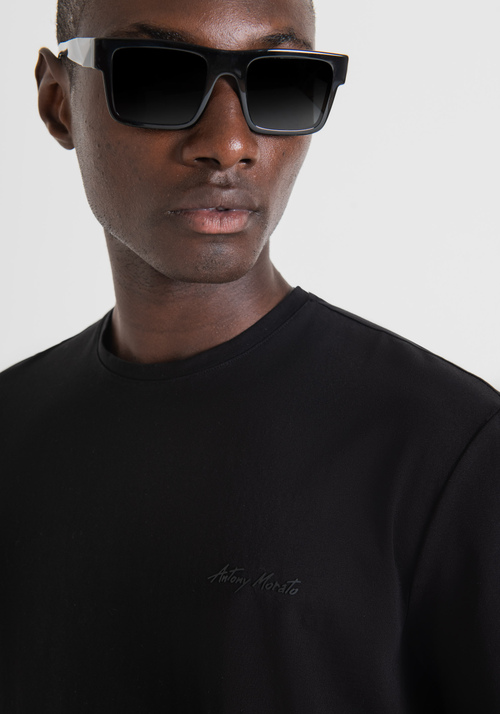 SUPER-SLIM-FIT T-SHIRT IN SOFT STRETCHY COTTON JERSEY - T-shirts and Polo | Antony Morato Online Shop