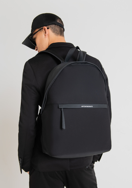POPLIN BACKPACK WITH RUBBERISED INSERTS - Men's Accessories | Antony Morato Online Shop