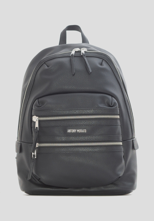 BACKPACK IN FLAT-GRAIN FAUX LEATHER - Handbags | Antony Morato Online Shop