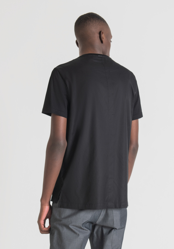 REGULAR-FIT T-SHIRT IN PURE COTTON WITH POCKET - Antony Morato Online Shop