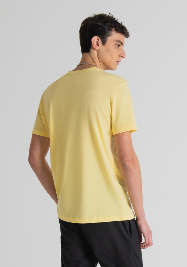 REGULAR FIT T-SHIRT IN A SUSTAINABLE COTTON BLEND - Antony Morato Online Shop