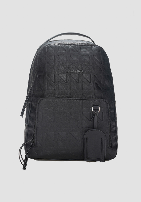 BACKPACK IN TUMBLED PU PRINTED - Antony Morato Online Shop
